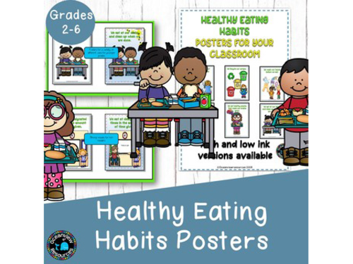 Healthy Eating Habits POSTERS
