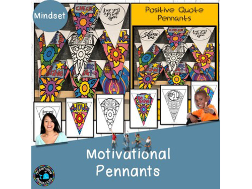 Positive Mindset Pennants