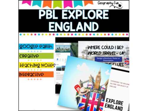 England Research Project- PBL / SUB PACK. individual learning