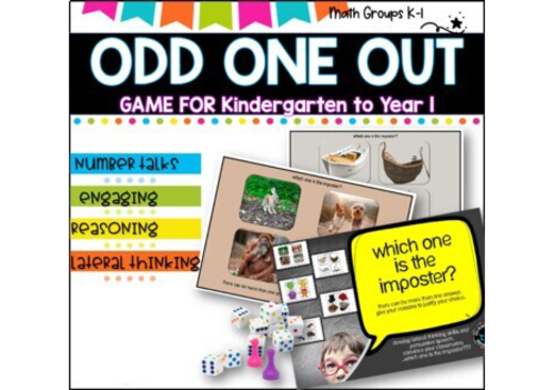 Math Odd One Out | Which One Doesn't Belong | Numeracy Routine | Picture talks