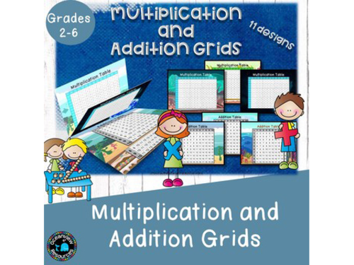 Multiplication and Addition Grids