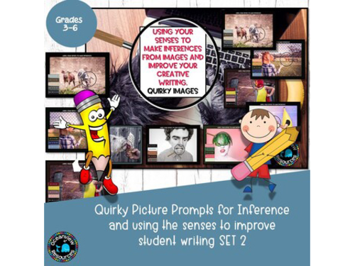 Inferencing- Fun Stimulus Images for creative writing