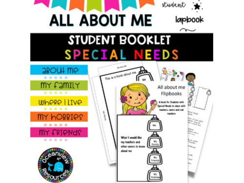 All about me- A back to school book