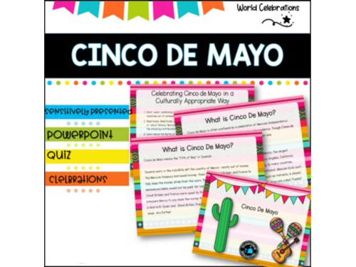 Cinco De Mayo PowerPoint presentation and Quiz | Teaching Resources