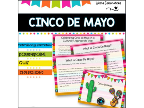 Cinco De Mayo PowerPoint presentation and Quiz