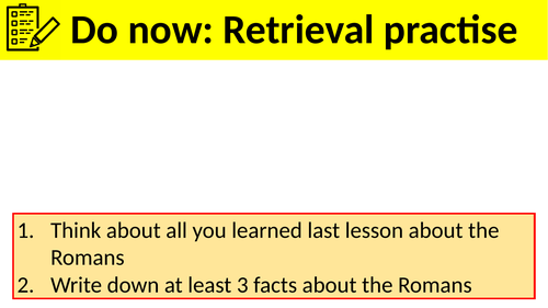Year 7 - Impact of the Romans
