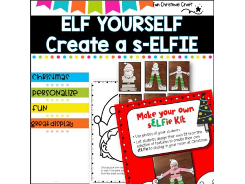 Build an Elf kit- Christmas Craft activity