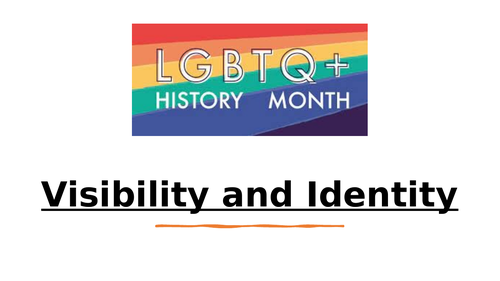 LGBTQ+ Visibility and Identity Assembly
