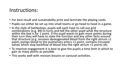 Heart structure revision