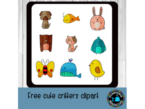 Cute Critters png files
