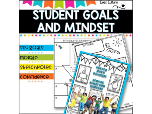Goals, Mindset and student self assessment- sketch notes