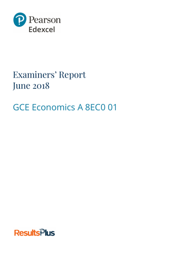 Edexcel Economics Theme 1 Summative Assessment