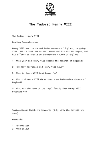 The Tudors: Henry VIII