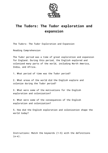 The Tudors: The Tudor exploration and expansion