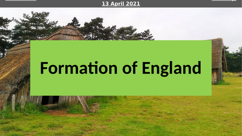 Year 7 - Formation of England by 1060