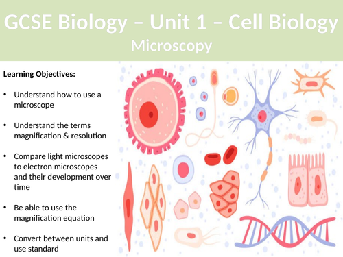 AQA GCSE Biology - Microscopy Lesson