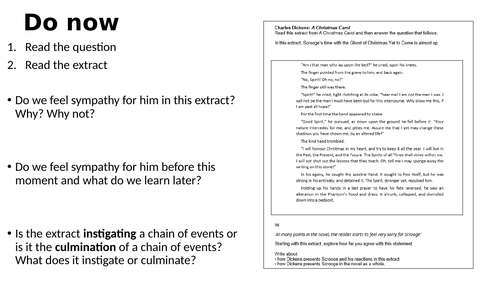 A Christmas Carol Revision. Structuring an academic essay with introduction