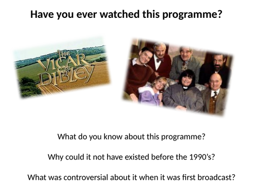 Women Vicars, Vicar of Dibley Video Resources