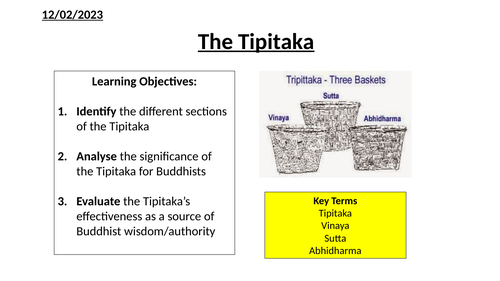 A Level Buddhism: The Tipitaka