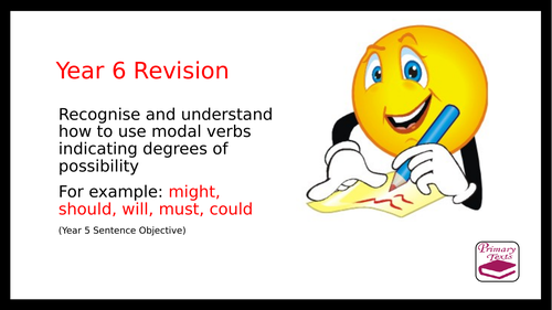 Year 6 SPAG Revision PPT: Modals