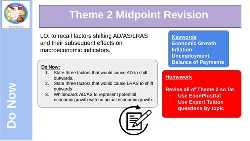 Edexcel Economics Theme 2 Midpoint Revision