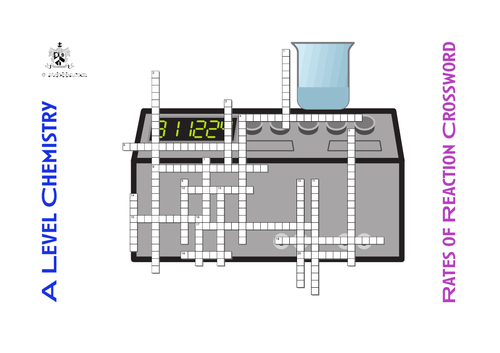 Rates of reaction crossword