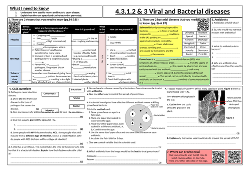 Viral and Bacterial diseases