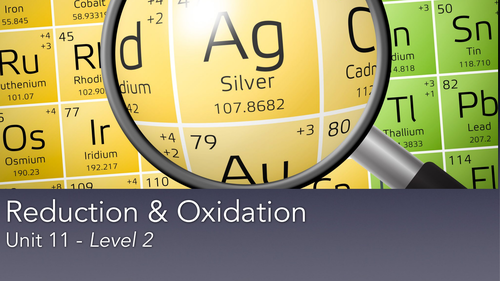 Reduction & Oxidation Unit 11 - Level 2 Notes