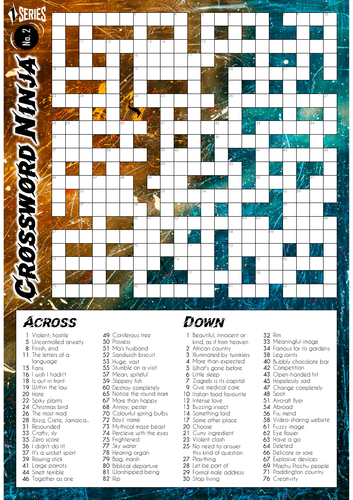 Crossword Ninja - Series 1 - No.2