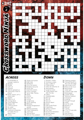 Crossword Ninja - Series 2 - No.2
