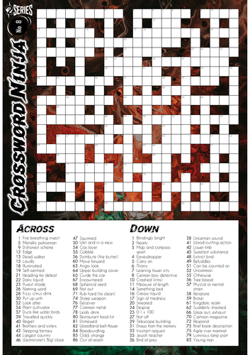 Crossword Ninja - Series 2 - No.8