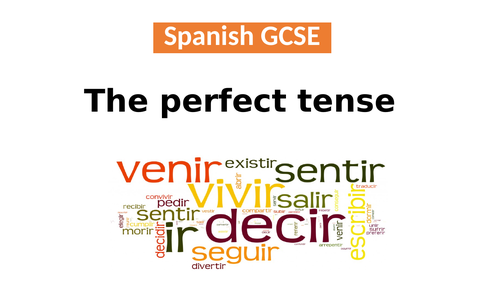Spanish GCSE - The perfect tense