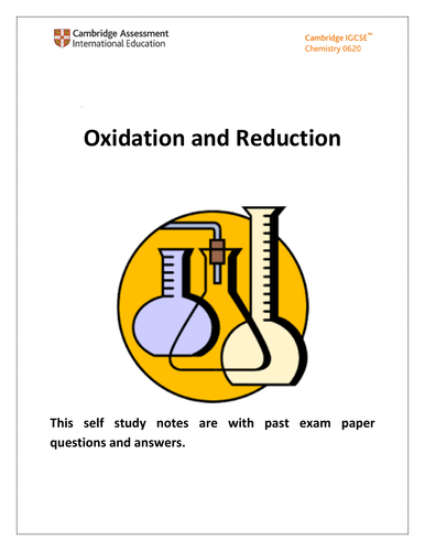 Oxidation and  Reduction