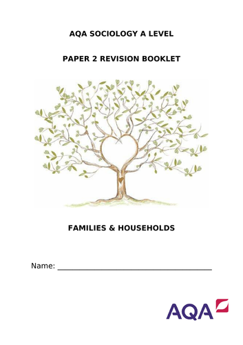 AQA Sociology Families Revision Booklet