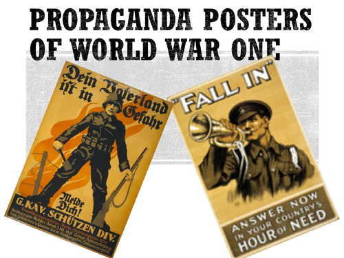 Propaganda in World War One - Lesson