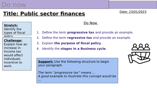 Fiscal Policy Automatic Stabilisers Discretionary