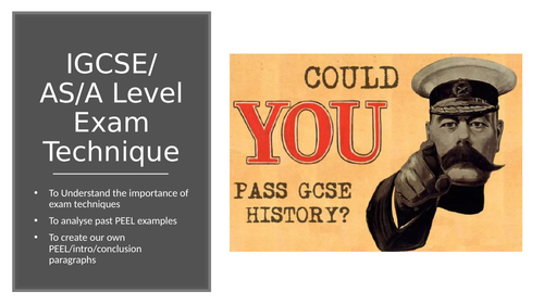 1. IGCSE, International AS and A-Level History Exam Technique