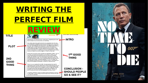 9-1 GCSE English Language - Writing the perfect REVIEW (JAMES BOND) PAPER 2