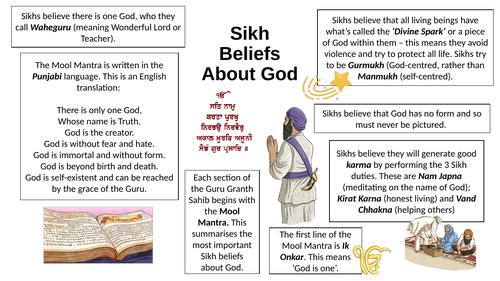 Sikh Beliefs About God