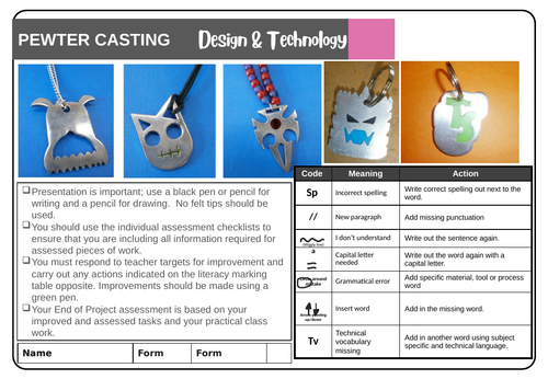 Pewter Casting Booklet