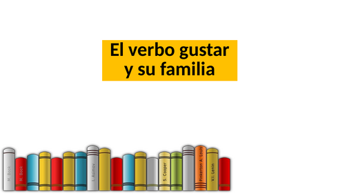 Spanish - Gustar and other verbs