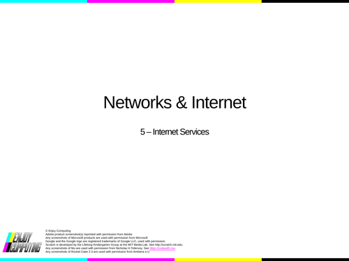KS3 Networks & Internet Slides (to accompany booklet)