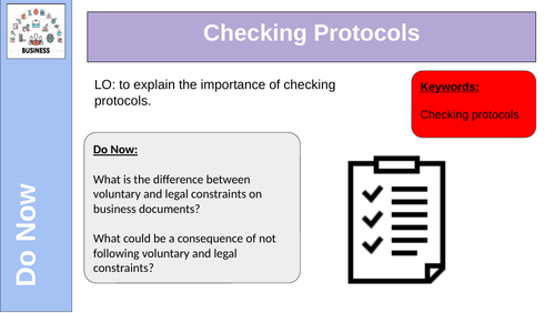 Checking Protocols