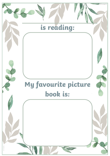 I Am Reading - Poster