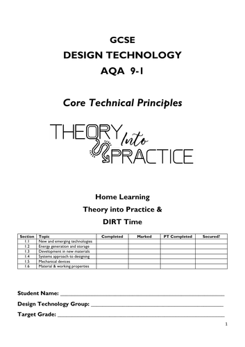 Home Learning Questions