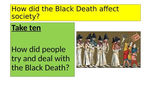 What was the impact of the Black Death?