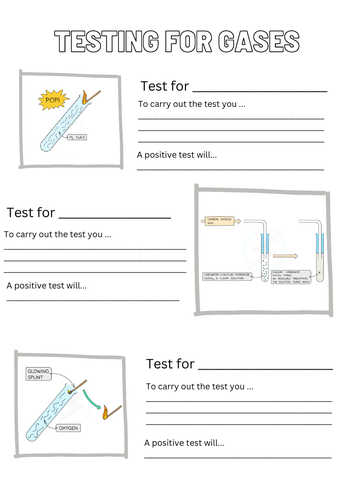 testing for gases