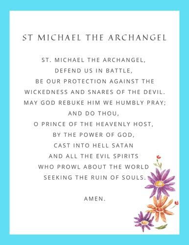 Prayer to St Michael