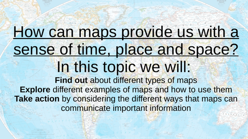 KS3 Map skills full unit