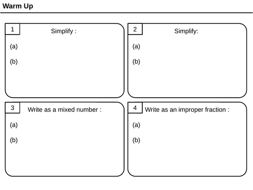 Fractions of amounts